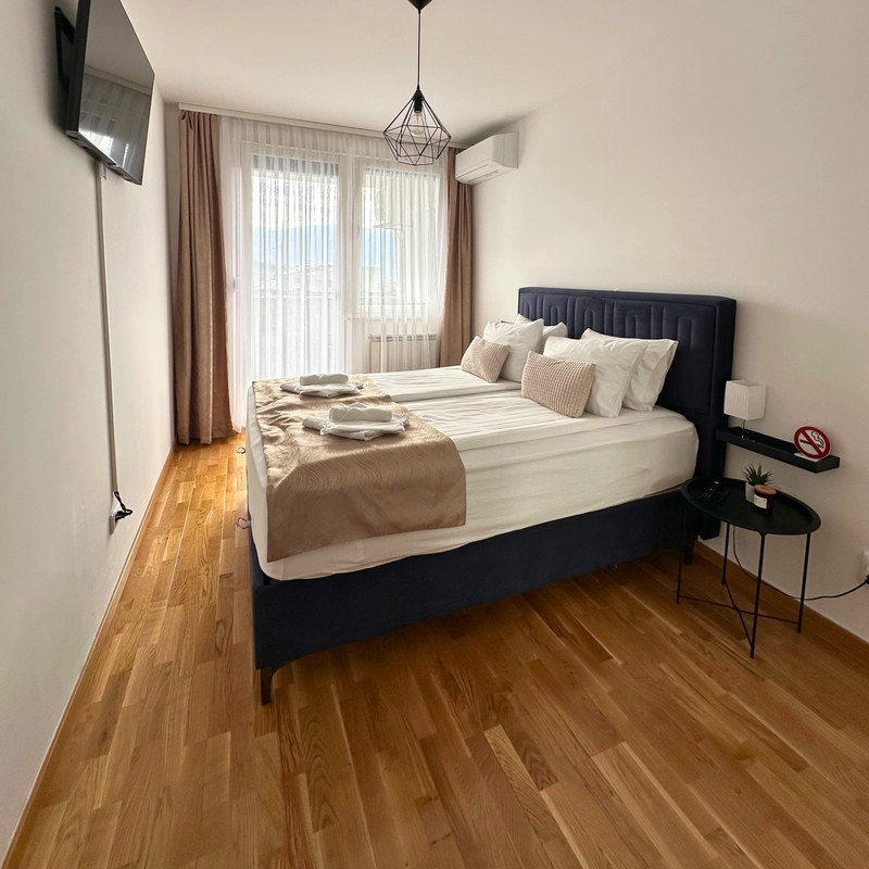 Apartman Hera - Bedroom with quality bedding